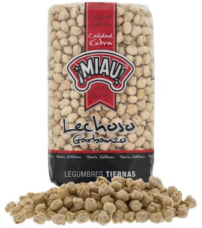 Garbanzo Miau black edition 1kg lechoso