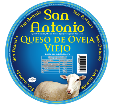 Queso viejo de oveja San Antonio