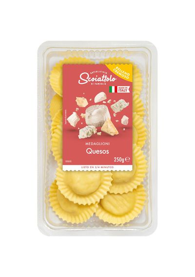 Ravioli con quesos Scoiattolo 250g