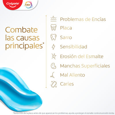Pasta dental Colgate 75 ml total blanqueador
