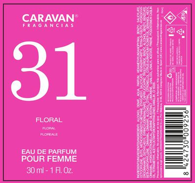Eau de toilette Caravan mujer 30ml n&ordm;31