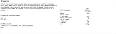 Bombón Lindor 200g surtido
