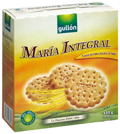 Galleta maría integral Gullón 600g