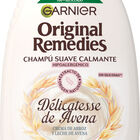 Champ&uacute; suave calmante Garnier Original Remedies 400ml delicatesse de avena cabello sensible
