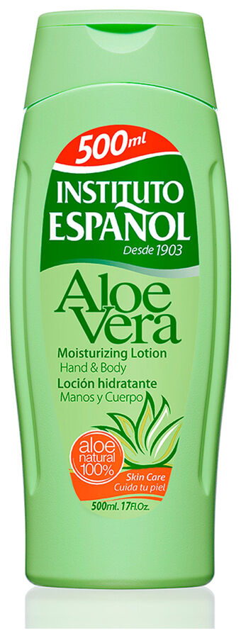 Locion Hidratante Insatituto Español 500ml Aloe Vera