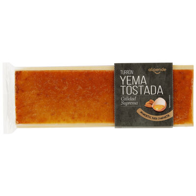 Turrón Alipende 300g yema tostada