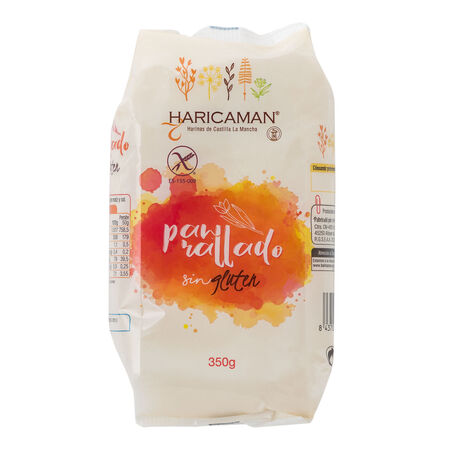 Pan rallado sin gluten Haricaman 350g