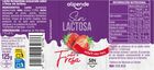 Leche fermentada sin lactosa Alipende pack 4 125g fresa