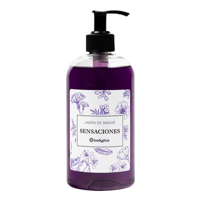 Jab&oacute;n de manos con dosificador Bodyplus 500ml sensaciones