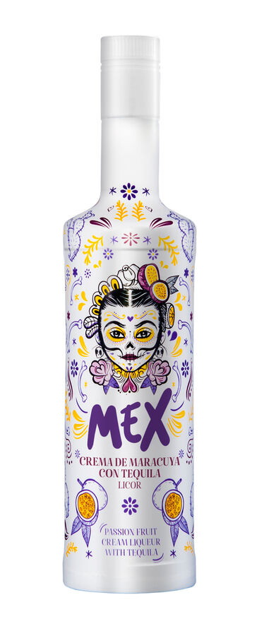 Licor de crema con maracuya y tequila Mex 70cl