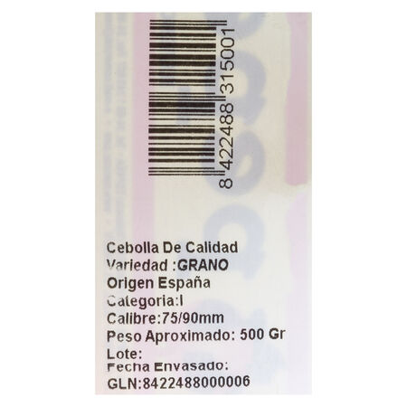 Cebolla buti 500g
