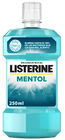 Ejuague bucal sin alcohol Listerine 250 ml mentol