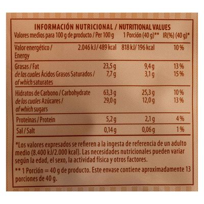 Mantecados artesan&iacute;a La Fortaleza 500g