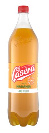 Refresco sin azucar La Casera 1,5L Naranja