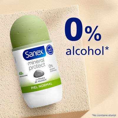 Desodorante roll-on Sanex Mineral Protect piel 50ml