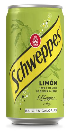 Refresco limón Schweppes lata 25cl