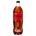Refresco cola Coca-Cola botella 1,25l zero