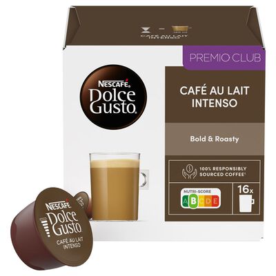Caf&eacute; con leche intenso Nescaf&eacute; Dolce Gusto 16 c&aacute;psulas