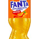 Refresco naranja Fanta botella 2l zero az&uacute;cares