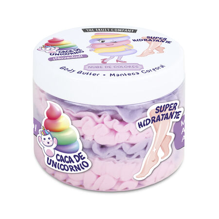 Crema corporal Fruit Company 250gr Nube de Colores