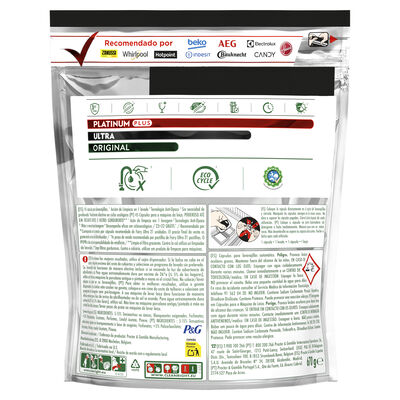 Detergente lavavajillas cápsulas Fairy 45 unidades ultra