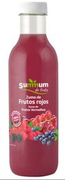 Zumo 100% Exprimido refrigerado Summun 750ml Frutos Rojos