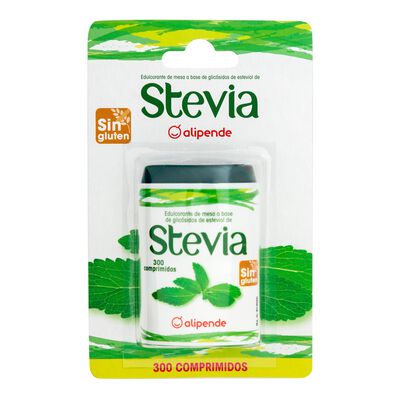 Edulcorante stevia Alipende 300u en comprimidos