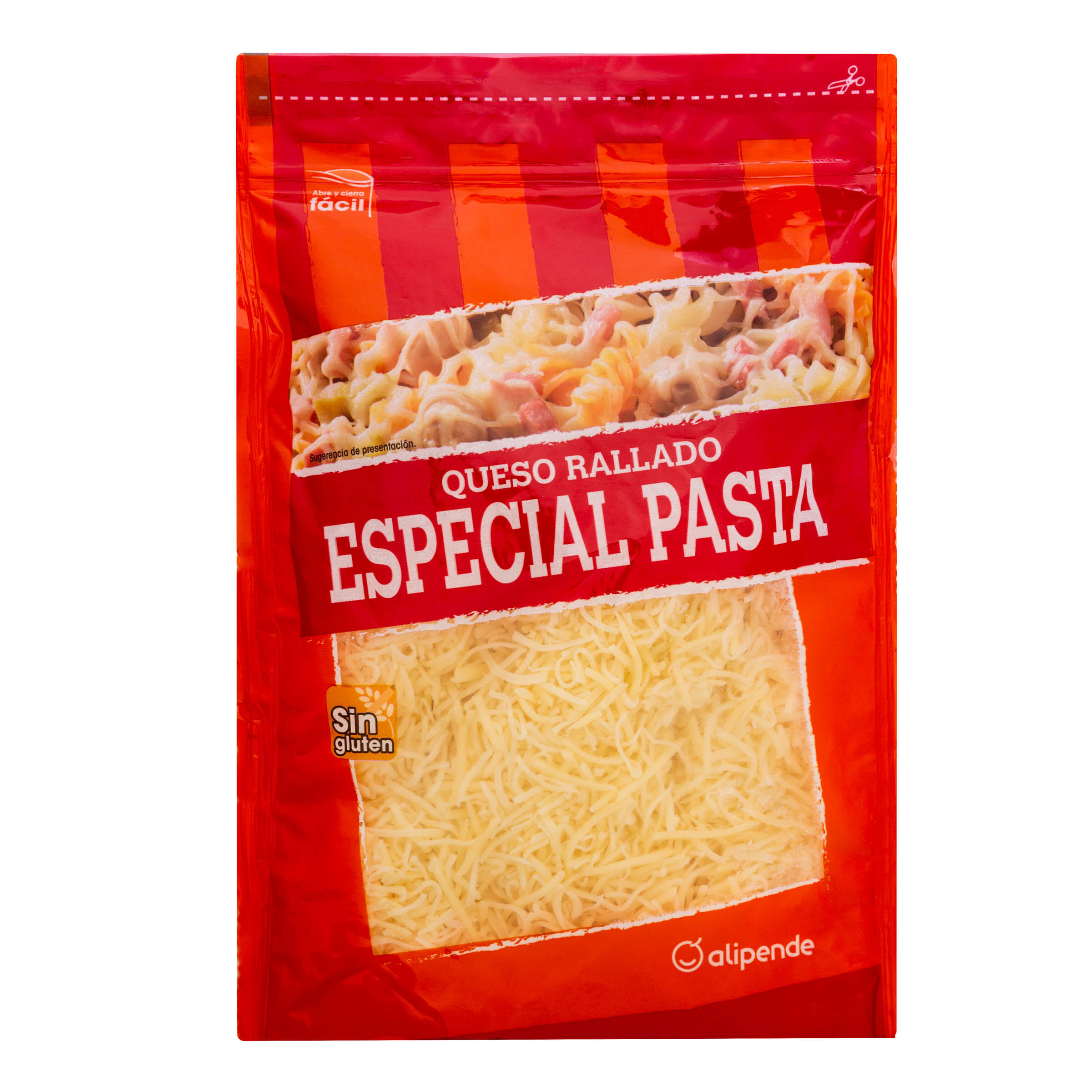 Queso rallado especial pasta Alipende 150g