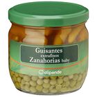 Guisante extrafino y zanahoria baby Alipende 215g