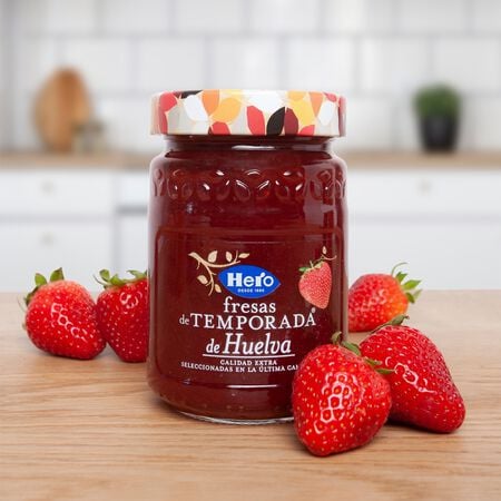 Mermelada fresas extra de temporada Hero 350g