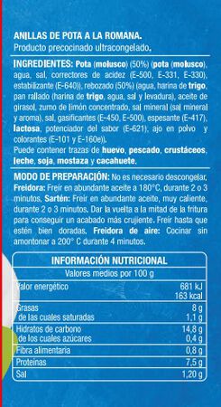 Anillas a la romana Alipende 500g