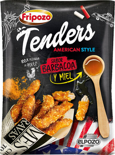 Tenders pechuga pollo Fripozo barbacoa y miel 250g