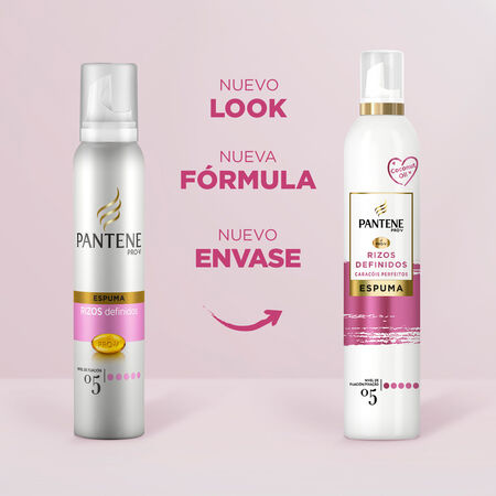 Espuma fijadora Pnatene 300 ml Rizos Definidos