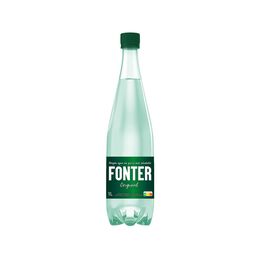 Agua mineral con gas Fonter 1l