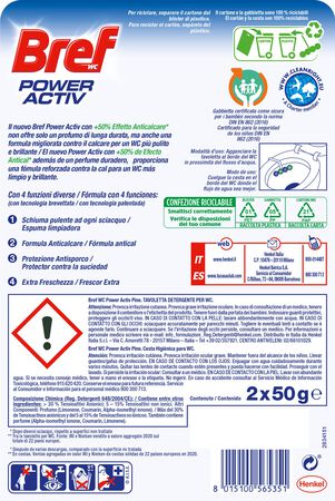 Limpiador Bref WC colgador 2 uds poder activ pine forest