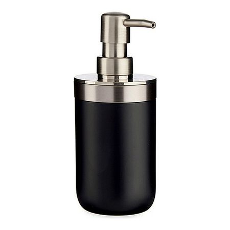 Dosificador Berilo 350 ml Plata/Negro