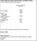 Caf&eacute; molido Bonka mezcla 50/50 250g