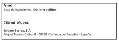 Bebida desalcoholizada 0 0 natureo 75 cl blanco Natureo 75 cl