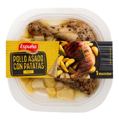 Pollo asado Espuña 275g con patatas