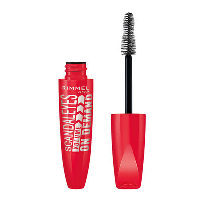 M&aacute;scara de pesta&ntilde;as Rimmel Scandal'eyes volume on demand 001 black