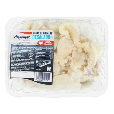 Bacalao en migas Angomar 250g desalado