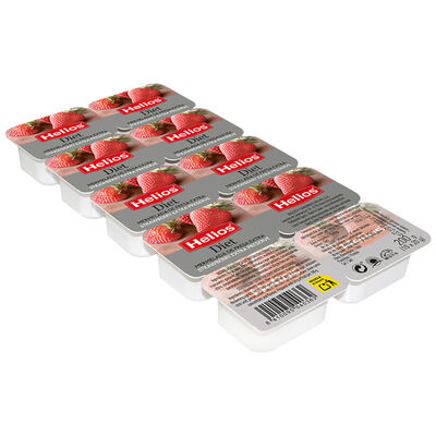 Mermelada sin azucar añadido Helios pack 10 fresa