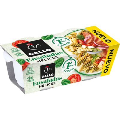 Ensalada de helices Gallo pack 2