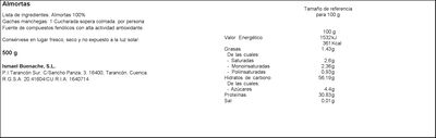 Harina de almorta Ismael Buenache 500g