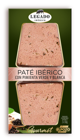 Paté Ibérico Legado Ibérico 2 unidades 100gr Pimienta
