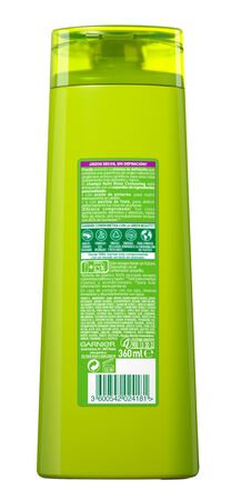 Champú fortificante Fructis 360ml nutri-rizo para cabello rizado