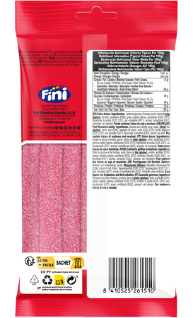 Golosina lenguas de fresa Fini 125g