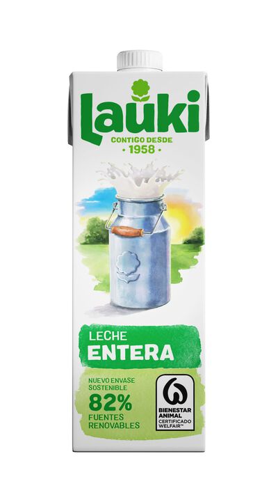 Leche Lauki 1l entera