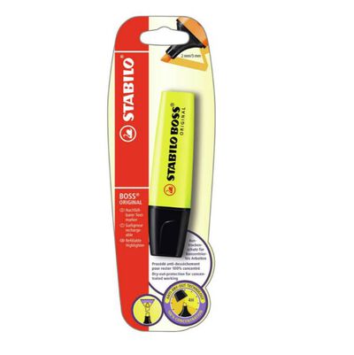 Marcador Fluorescente Stabilo Boss Amarillo