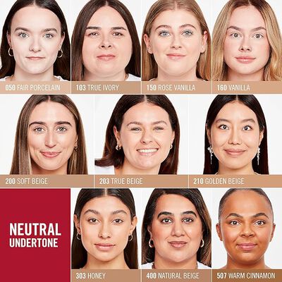 Maquillaje Rimmel Lasting Finish 35h 303